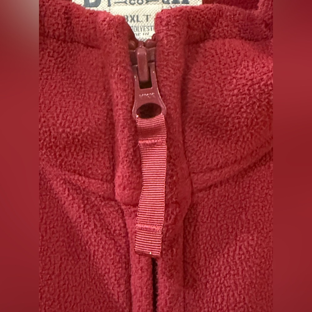 Men’s Duluth Trading Fill Zip Fleece Jacket Size 3XLT - Picture 5 of 13